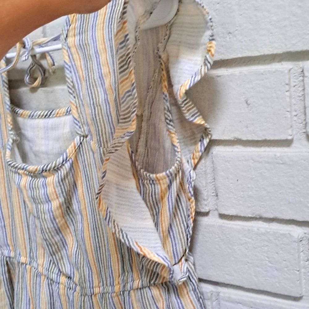 Maternity Sonoma Tie Striped Summer Top. Size Small NWT - Picture 5 of 8